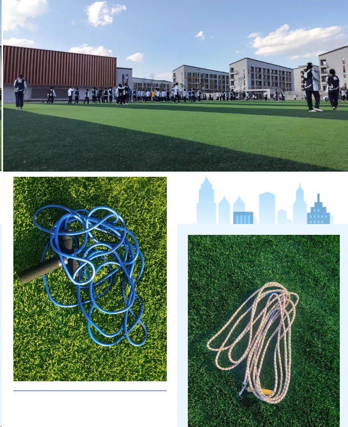 绳采飞扬跃动青春丨云附星耀高中部举行2023级跳长绳比赛